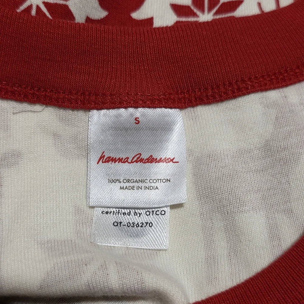 Hanna Andersson Long John Pajama Set in Dear Deer Size Small